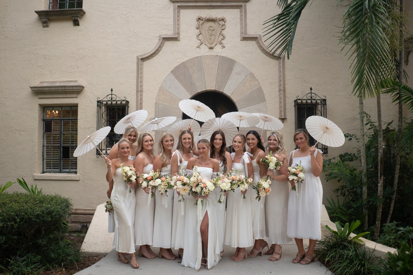 10 / Bridal Party at the Villa — Before editing