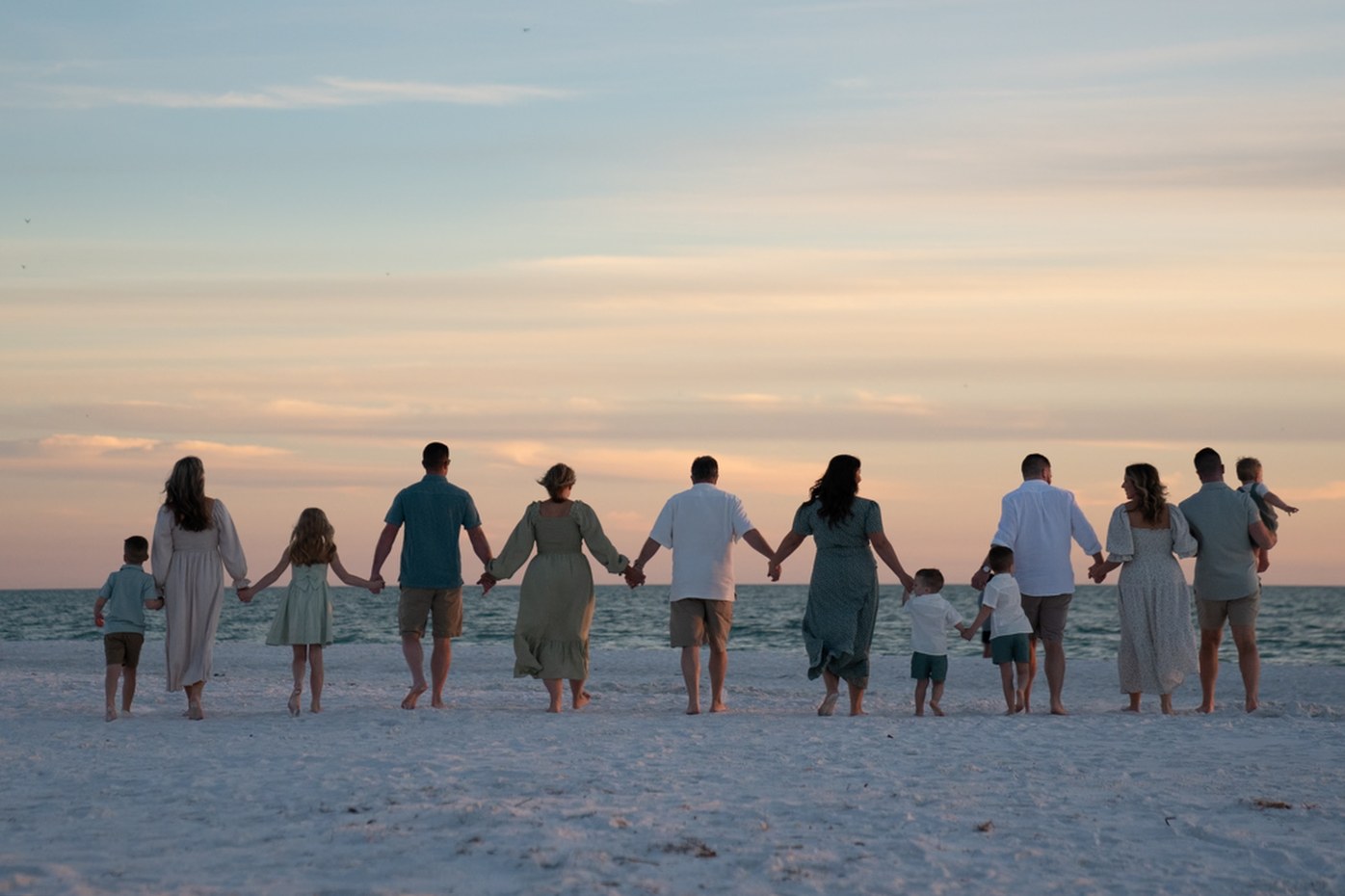 23 / Family at Sunset — Before editing
