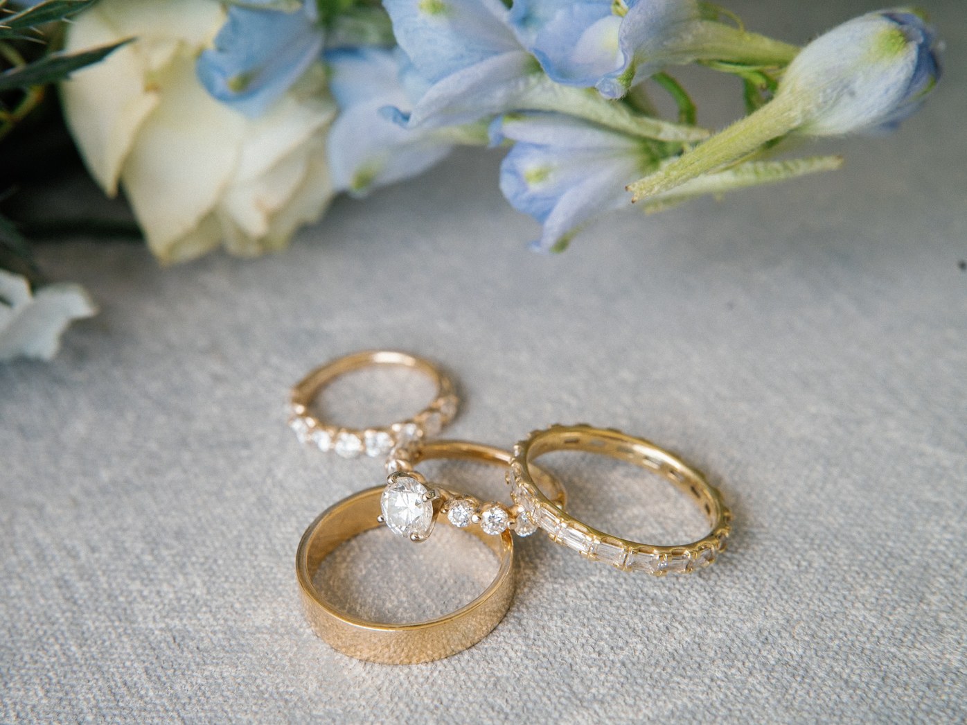 29 / Wedding Rings and Flowers — After editing