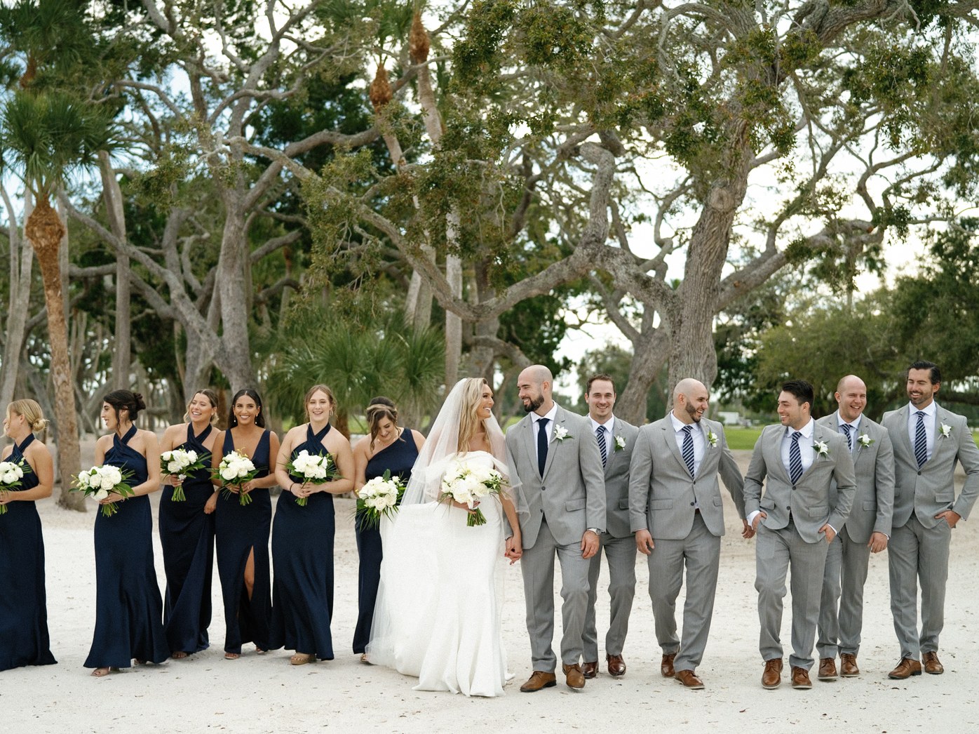 30 / Wedding Party Beneath the Trees — After editing