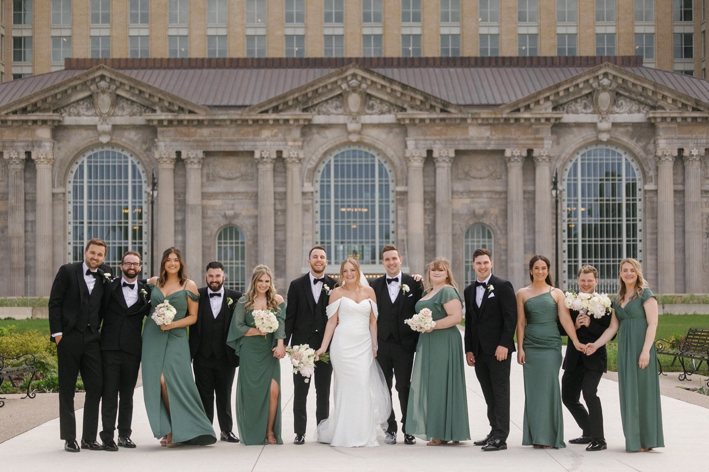 31 / Wedding Party at the Conservatory — After editing
