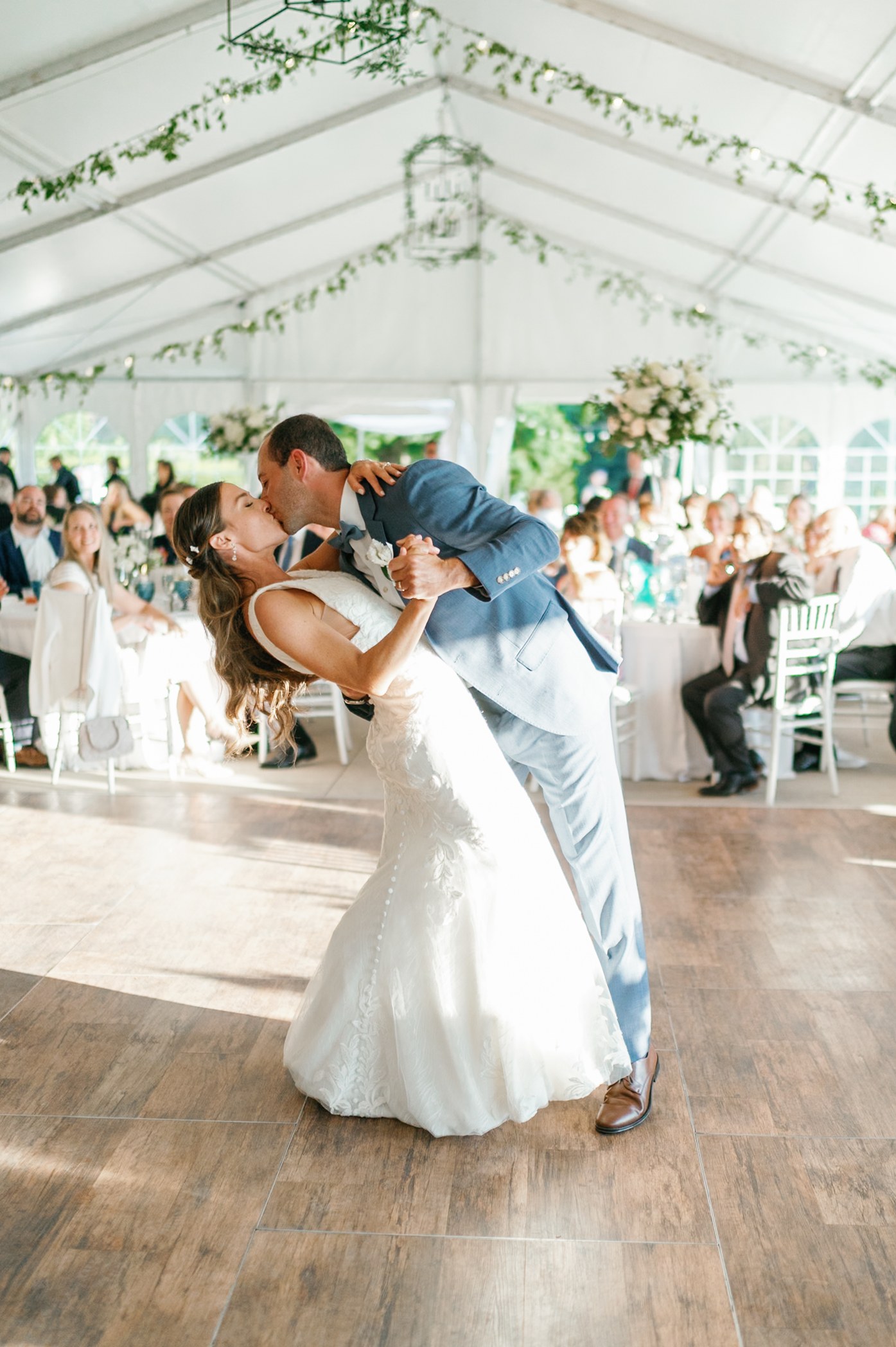 First Dance in a Marquee — After editing