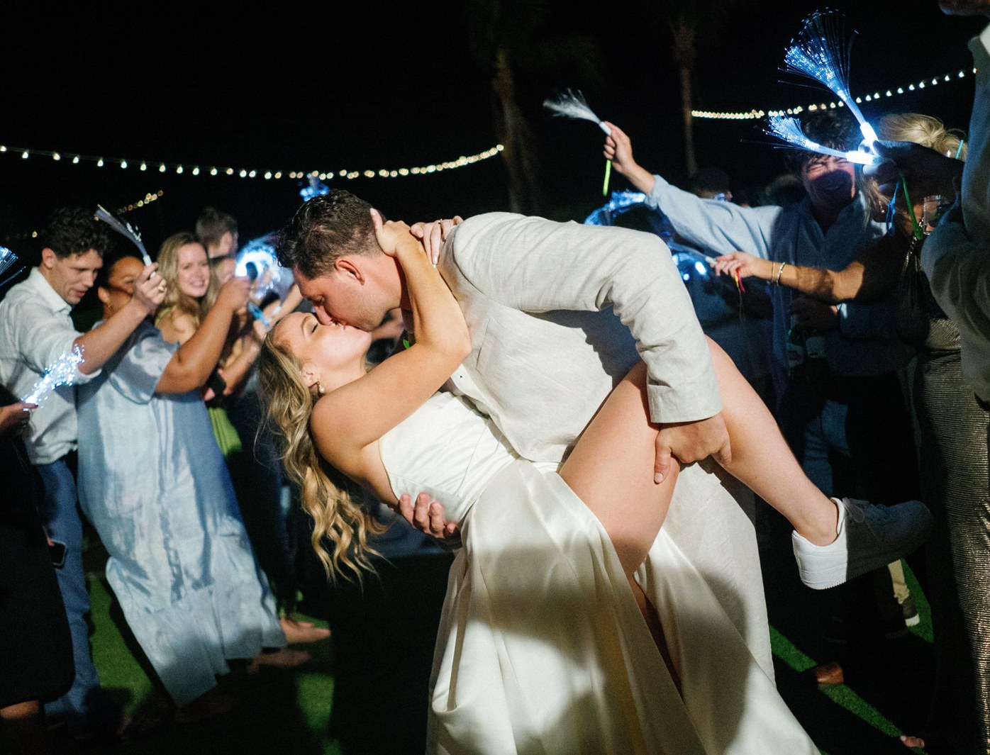 Evening Wedding Celebration — After editing