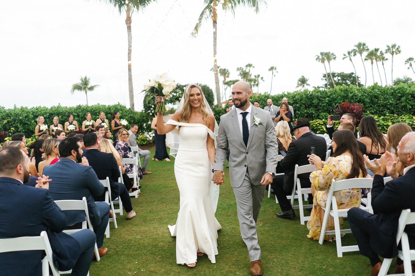 Outdoor Ceremony Exit — After editing