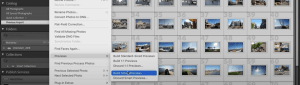 Smart previews in Lightroom Classic
