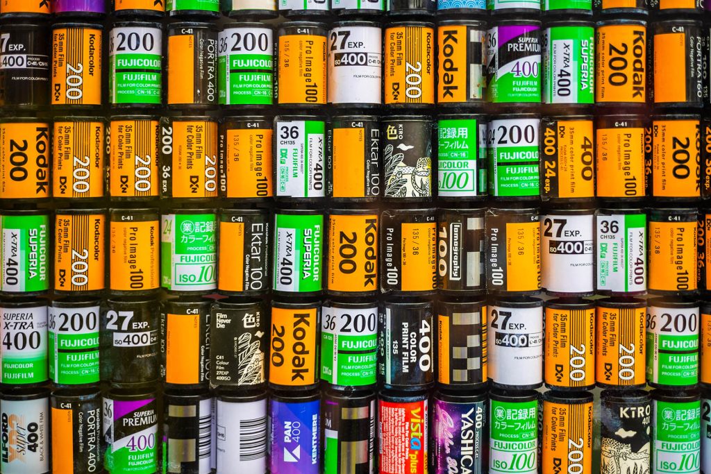 fuji kodak and more photography negative slide film cartridge. 2
